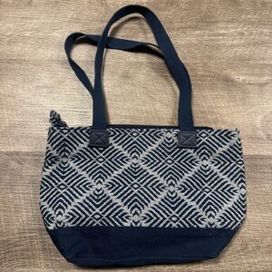Thirty-One Navy Blue Small Tote Bag